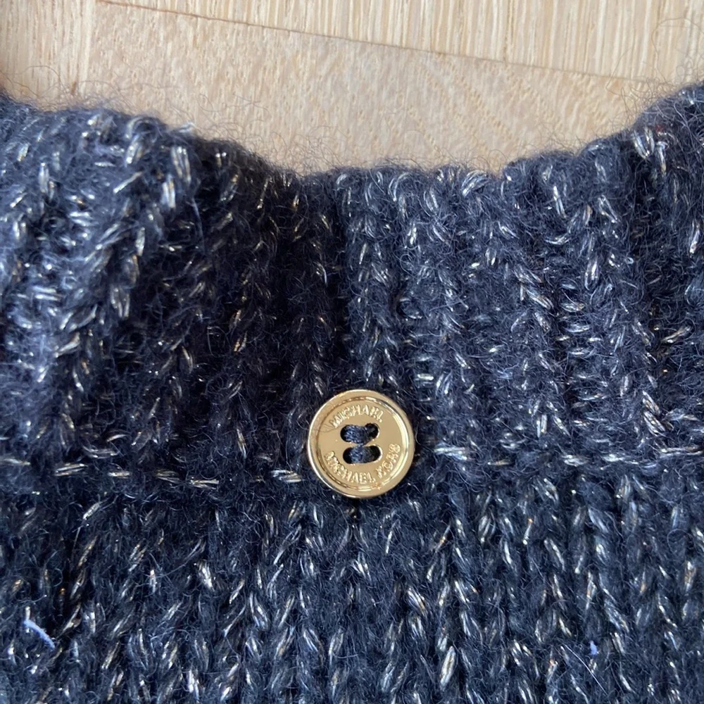 Michael Kors Knit Poncho - Picture 10 of 14